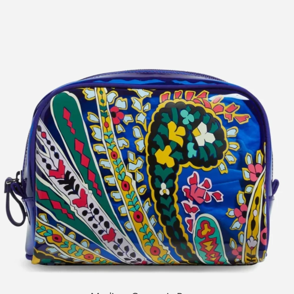 Vera Bradley Romantic Paisley Medium Cosmetic Bag